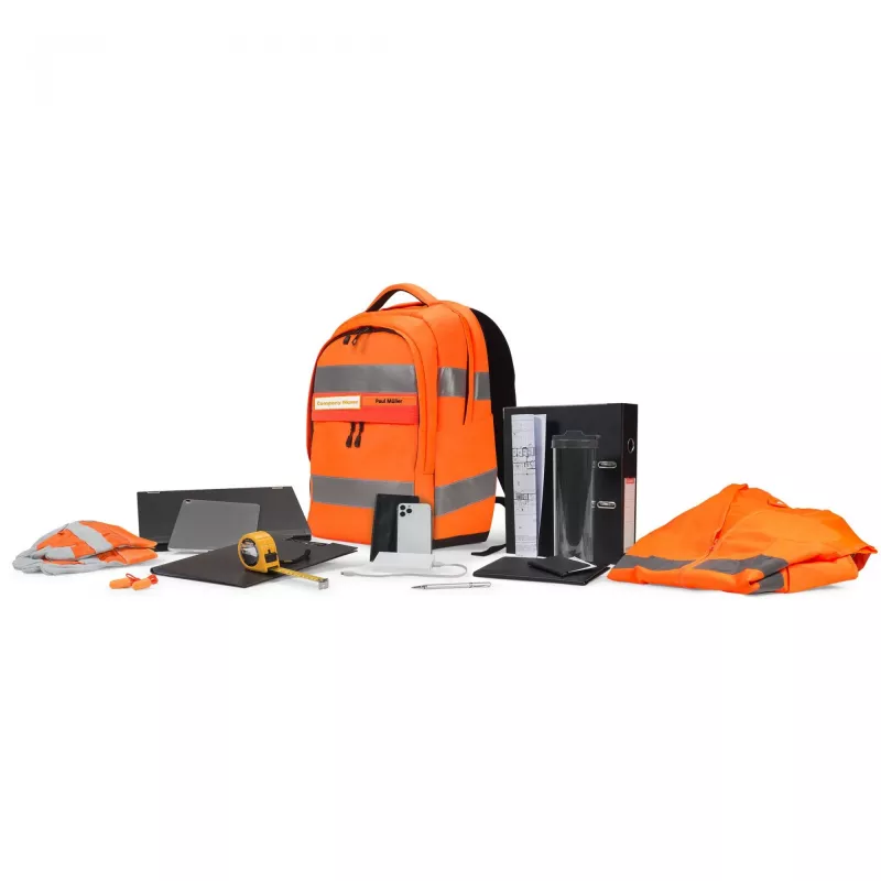 Dicota HI-VIS - V2 - kannettavan tietokoneen reppu - 39,6 cm (15,6