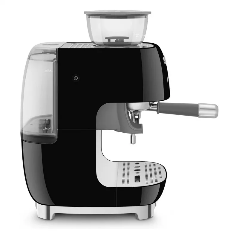 SMEG EGF03BLEU espressokeitin. kahviautomaatti 50s Style. musta