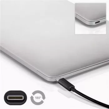 Goobay USB-C™ 3.1 Generation 1 -kaapeli, musta, 3 m - USB-C™-pistoke > USB-C™-pistoke (66509)
