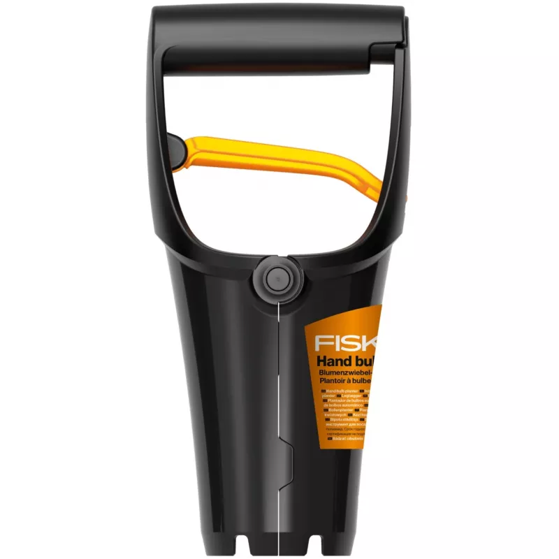 Fiskars Solid kukkasipulin istutin, 24 cm, musta/oranssi (1057079)