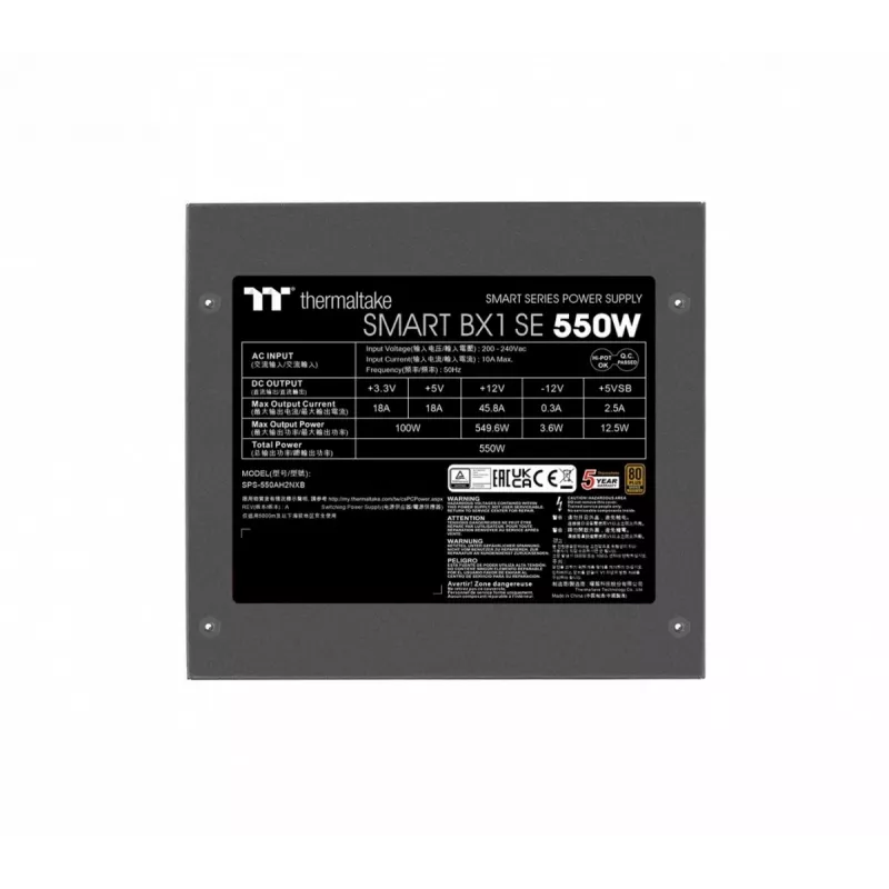 Virtalähde THERMALTAKE PS-TTP-0550NNSABE-1 550W ATX