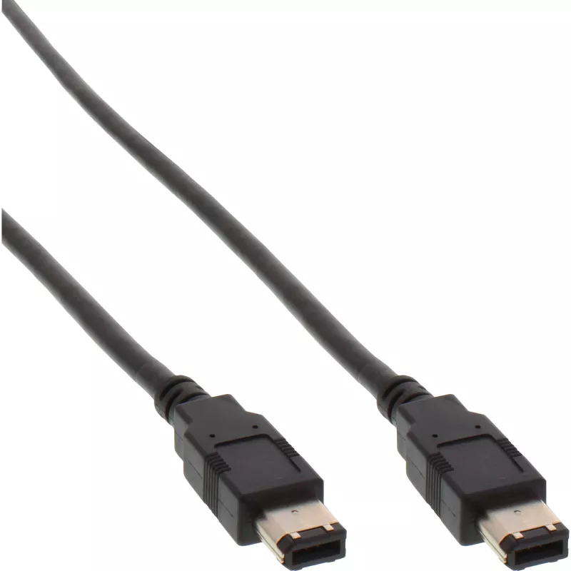 InLine FireWire 400 1394 -kaapeli 6-pin pistoke/pistoke 5 m