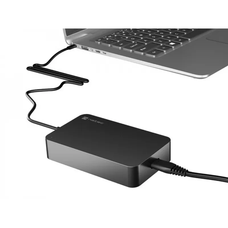 natec Grayling - kannettava - sisätiloihin - 110 - 240 V - 50 - 60 Hz - 90 W - 5 - 20 V