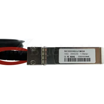 BlueOptics 95Y0326-BL BlueLAN DAC SFP+ Direct Attach -kaapeli, 3 m, musta