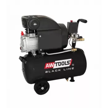 Ilmakompressori AWTools AC24 24L 2.0HP - kannettava 24 litran säiliö, 2,0 hv moottori