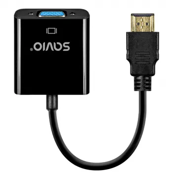 Savio adapteri HDMI-VGA AK-75