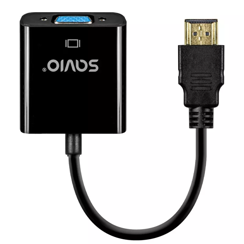 Savio adapteri HDMI-VGA AK-75