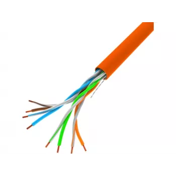 Verkkokaapeli Lanberg LCU5-10CC-0305-O U/UTP Cat5 305m oranssi