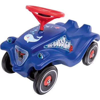 Liukumäki-auto Simba-Dickie BIG Bobby-Car, työntöveto, ikä 1–5, 4 pyörää, sininen/punainen