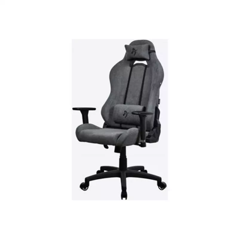 Arozzi Torretta SoftFabric ASH -pelituoli ergonominen muotoilu säädettävä