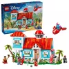 LEGO Disney setti 43268 Rantatalo – modulaarinen rakennussarja, 834 osaa, 5 minihahmoa, ikä 9+