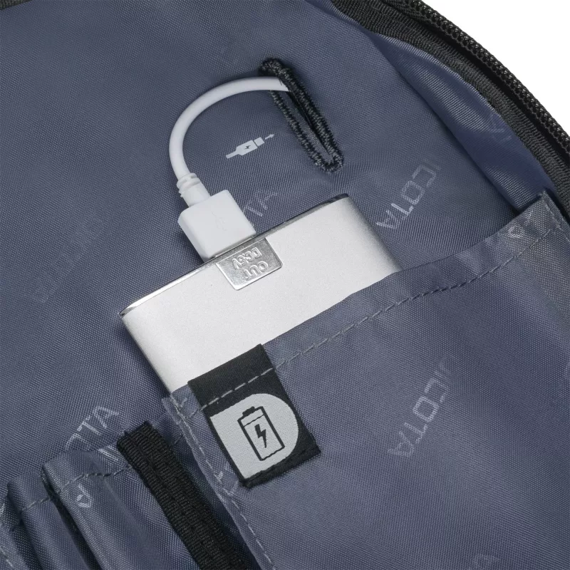 DICOTA Eco Multi Plus SELECT - kannettavan tietokoneen laukku - 39,6 cm - 35,60 cm (14) - 15,6 - musta (D31640)