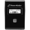 PowerWalker VI 850 LCD keskeytymätön virransyöttö (UPS) Line-Interactive 0,85 kVA 480 W