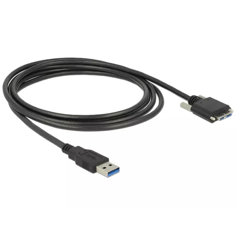 USB-kaapeli DeLOCK 83599 USB 3.2 Gen 1 3 m USB A Micro-USB B musta