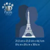 3D-palapeli Eiffel-torni
