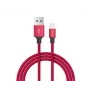 USB-C - Lightning -kaapeli Devia Pheez Serie 1 m — punainen, 1A/USB Power Delivery -yhteensopiva