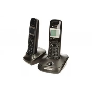 Panasonic KX-TG2512 DECT-puhelin harmaa numeronäyttö