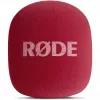 Kannettava haastattelumikrofoni Rode Interview GO – punainen (kompakti, käsilaite, Plug-and-Play)