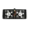 Jäähdytystuuletin Extralink 2 FANS ROOF COOLING UNIT 220V AC musta metalli