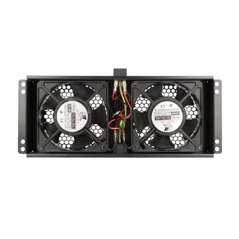 Jäähdytystuuletin Extralink 2 FANS ROOF COOLING UNIT 220V AC musta metalli