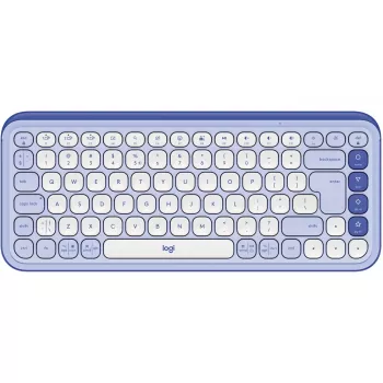 Logitech näppäimistö Logitech POP ICON KEYS OFF White Lilac US