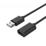 Jatkokaapeli Unitek Y-C428GBK USB 2.0, Am-af