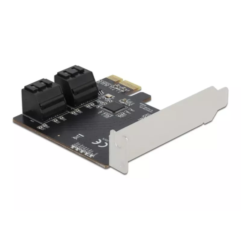 SATA PCI Express x1 -kortti DeLOCK 90010 Low-Profile-muototekijä