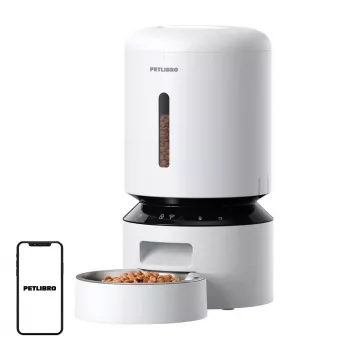 Petlibro Granary WiFi-ruokinta-automaatti, 5L (valkoinen)