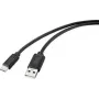 Renkforce RF-4699378 USB-kaapeli musta