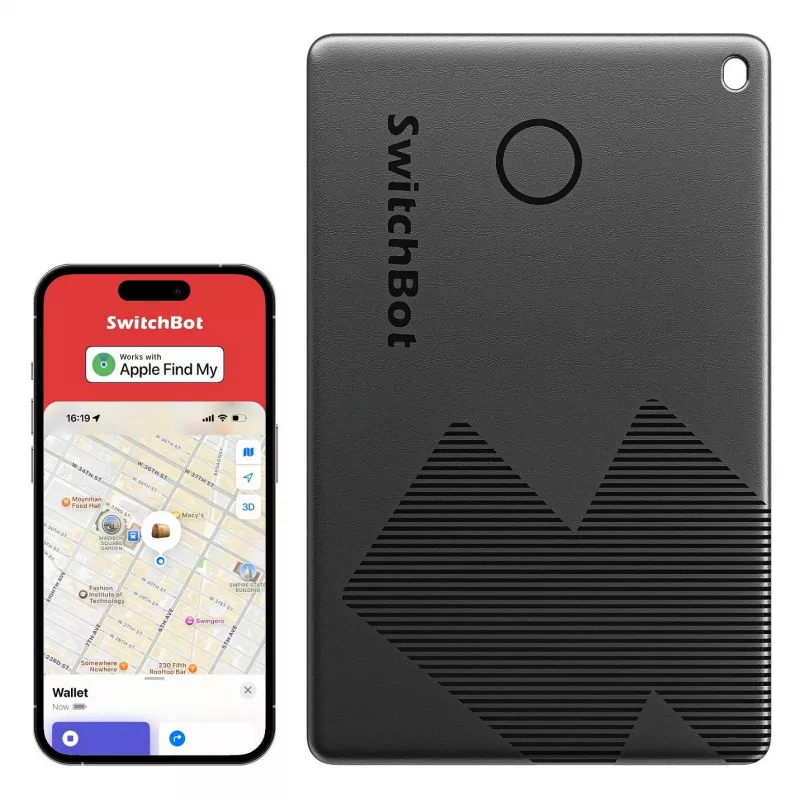 Switchbot lompakkotracker-kortti NFC-yhteensopiva (W2500032)