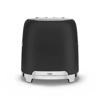 Leivänpaahdin Smeg 50's Style TSF01BLMEU 2 viipaletta musta ruostumaton teräs