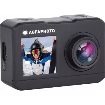 AgfaPhoto Action Cam toimintakamera 16 MP 2K Ultra HD CMOS Wi-Fi 58 g (AC7000BK)