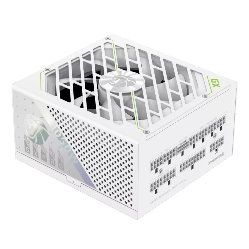 Gamemax-virtalähde, 80 PLUS, Gold | GX PRO 1050G WH | 1050 W