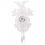 NeXtime kello 2988 Cuckoo Weeble, 41x21 cm, seinäkello, valkoinen