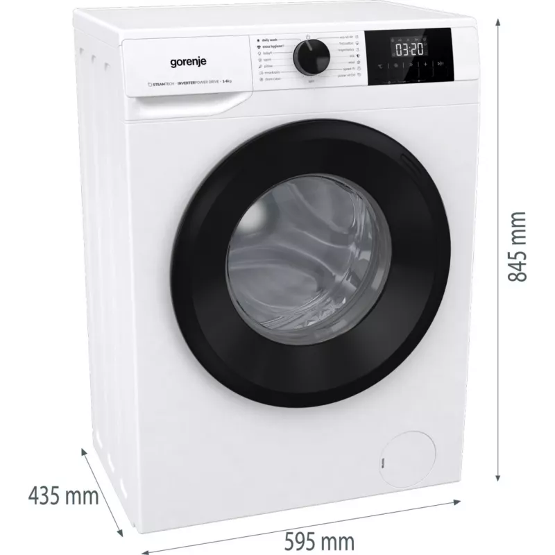 Pesukone Gorenje W3NGPI62SBS, 6 kg