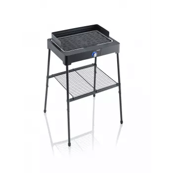 Severin PG 8568 sähkögrilli 2200 W musta suorakaiteen muotoinen kypsennyspinta