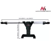 Maclean Brackets MC-657 yleinen niskatukiteline autoon tabletille, 7 - 10.1, säädettävä 360° kierto