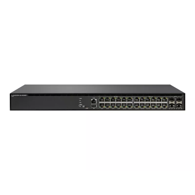 Hallittava kytkin Lancom Systems GS-4530XP L3 2.5G Ethernet 30 porttia PoE