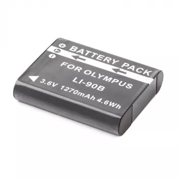 Extra Digital LI-90B -akku 3,6 V 1200 mAh yhteensopiville kameroille ja laitteille