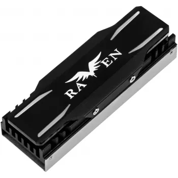M.2 SSD -jäähdytyssarja SILVERSTONE SST-TP03-ARGB ARGB-tuella