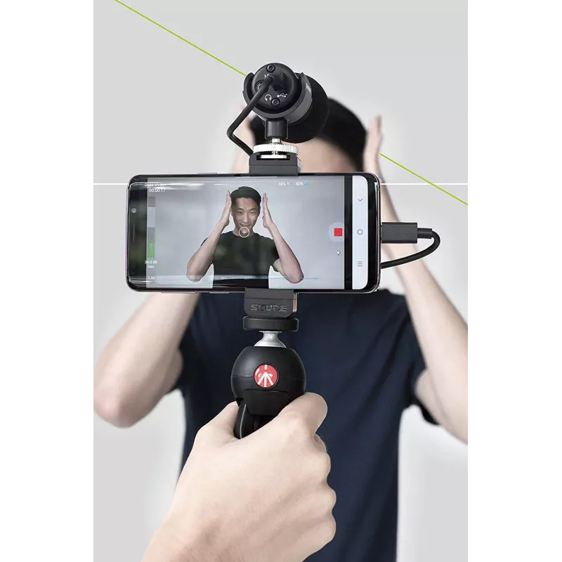 Shure MV88+ VIDEO KIT musta pöytämikrofoni