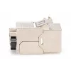 Keystone-moduuli Digitus CAT 8.1 RJ-45 suojattu litteä valkoinen
