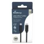 MediaRange TYPE-C kaapeli 2 m MRCS214 musta USB-kaapeli