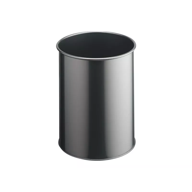 Metalliroskakori pyöreä 15 l Durable 3301-23