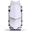Mini Micro-ATX-tornikotelo Jonsbo MOD3 Tempered Glass White PC-kotelo, Mini-ITX/Micro-ATX-tuki