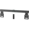 Kiinteä TV-seinäteline WENTRONIC Goobay Ultraslim 70822 XL musta litteille näytöille