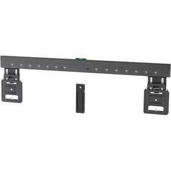 Kiinteä TV-seinäteline WENTRONIC Goobay Ultraslim 70822 XL musta litteille näytöille
