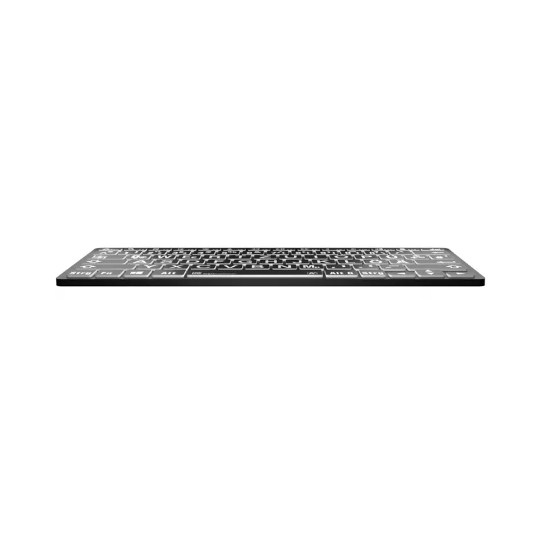 Logickeyboard universaali Bluetooth-näppäimistö LKB-LPWB-BTPC-DE QWERTZ saksa musta