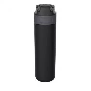 Kambukka ELTON termospullo 600 ml — musta, kaksiseinäinen ruostumaton teräs, tyhjiöeristetty, vuotamaton