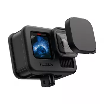 Silikonisuojakotelo ja objektiivinsuojus GoPro Hero 13 Black Telesin (malli SB9509)